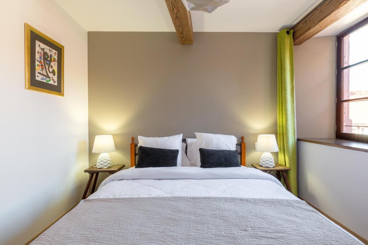 Le Rhenanus Jean Geiler De Kaysersberg - Appartement Ideal Pour Famille, Au Calme - Centre Ville - Parking Gratuit セレスタ エクステリア 写真