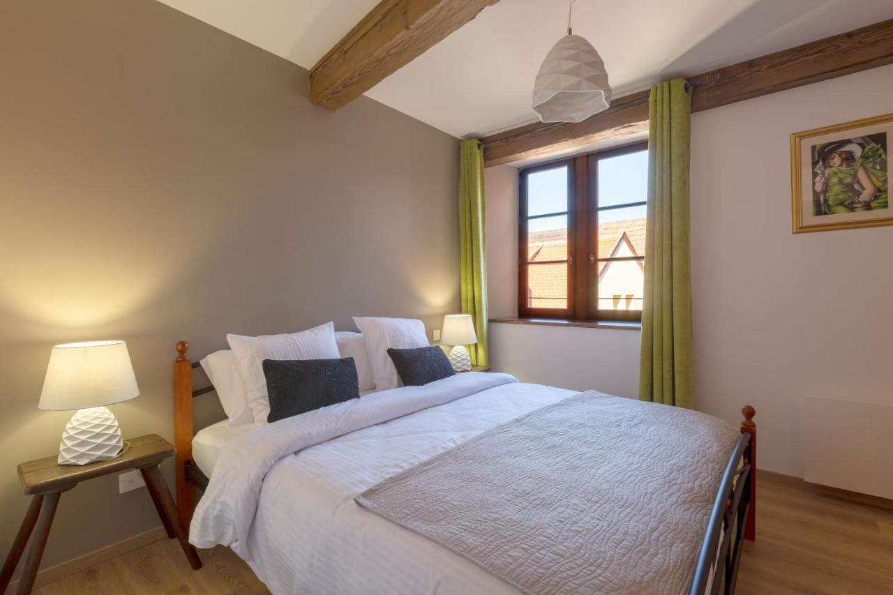 Le Rhenanus Jean Geiler De Kaysersberg - Appartement Ideal Pour Famille, Au Calme - Centre Ville - Parking Gratuit セレスタ エクステリア 写真